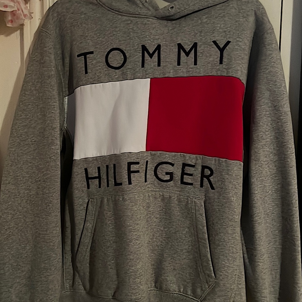 Tommy Hilfiger grey hoodie